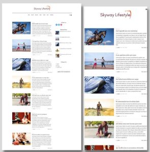 Skyway Lifestyle - Modern WordPress Theme